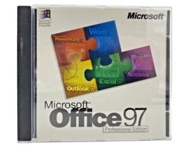 Microsoft Office 97 Professional Edition with CD Key - £7.58 GBP