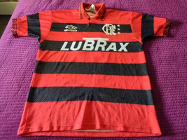 old soccer blue  Jersey camisa Flamengo  Brazil with 11 umbro Brand - $43.56