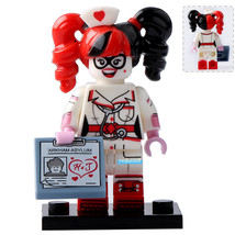 Nurse Harley Quinn Batman Movie DC Superheroes Lego Compatible Minifigure Bricks - £2.33 GBP