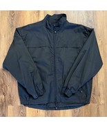 NRA Men&#39;s Concealed Carry Black Tactical Full Zip Windbreaker Jacket Siz... - $43.30 CAD