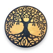 Sign - Custom - Celtic Tree Of Life Sign (17X17 Inches, Raw Wood) - £15.61 GBP+