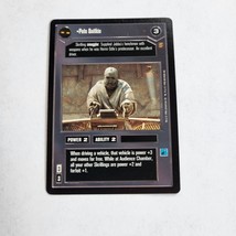 Star Wars CCG 1998 Jabba&#39;s Palace Pote Snitkin Decipher Dark Side Black ... - $1.00