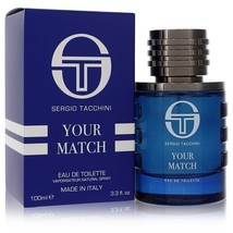 Sergio Tacchini Your Match by Sergio Tacchini Eau De Toilette Spray 3.3 oz (Men) - £31.63 GBP