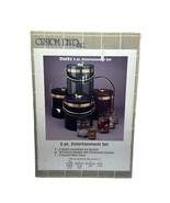 VTG Custom Disc Ducky 6 Pc. Entertainment Set  3 Qt Ice Bucket &amp; 5 Glass... - $79.10