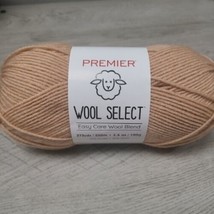 Premier Wool Select Yarn Maize 1151-05 Light Acrylic Wool Blend 3.5 oz 273 yds - £2.99 GBP