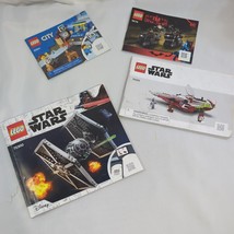 Lego Star Wars Batman Instruction Manual 76179, 75333, 75300, 60241 Books Only - £9.90 GBP