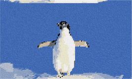 Pepita Needlepoint kit: Penguin, 10&quot; x 6&quot; - $50.00+
