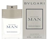 BVLGARI MAN RAIN ESSENCE 2.0 oz / 60 ml Eau De Parfum (EDP) Men Cologne ... - £58.41 GBP