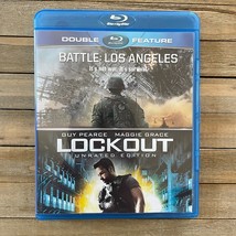 Battle: Los Angeles / Lockout (Unrated Edition) Double Feature (Blu-ray)... - $4.49