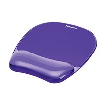 Fellowes Crystals Gel Mouse Pad/Wrist Support - Purple  - £30.85 GBP