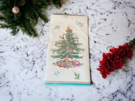 Spode Portmeirion Christmas Tree 3 Ply Paper Napkins Guest Towels Decoupage NEW - £8.99 GBP