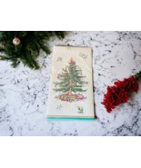 Spode Portmeirion Christmas Tree 3 Ply Paper Napkins Guest Towels Decoup... - £8.92 GBP