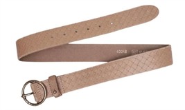 Amsterdam Heritage zoya braided leather belt in Light Brown - size M - £48.79 GBP