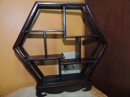 Vinage Wood Wooden 5 Tier Chinese Display Stand handwork tenoned Antique... - €96,30 EUR