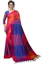 Women&#39;s Banarasi Cotton &amp; Silk Saree Sari - £1.57 GBP