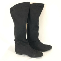 Indigo Rd Womens Boots Slouchy Over the Knee Faux Suede Black Size 6 - $14.49