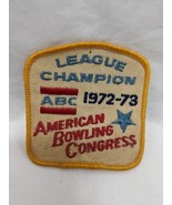 League Champion 1972-73 ABC Embroidered Iron On Patch 3&quot; - $16.29 CAD