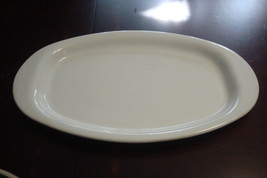 16&quot; Oval Ceramic Serving Platter  in White &quot;Centura&quot; by Corning ware ORIGINAL - £27.09 GBP