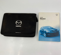 2008 Mazda 3 Owners Manual Handbook with Case OEM C02B50006 - $22.49