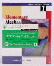 Intermediate algebra 7th Ed Annotated Instructor Edition w/ CD by C. P. ... - $24.96