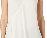 THEORY Damen Bluse Fluid Top Elegant Solide Elfenbein Größe M H1102507 - $103.31