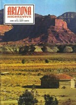 Arizona Highways June 1972 New Indian Jewelry Flagstaff Pow Wow Colorado Plateau - £20.44 GBP