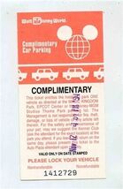 Walt Disney World Complimentary Parking Ticket 1994 - $27.72