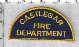 Castlegar Fire Department (British Columbia, Canada) Small Shoulder Patch - $442.21 MXN