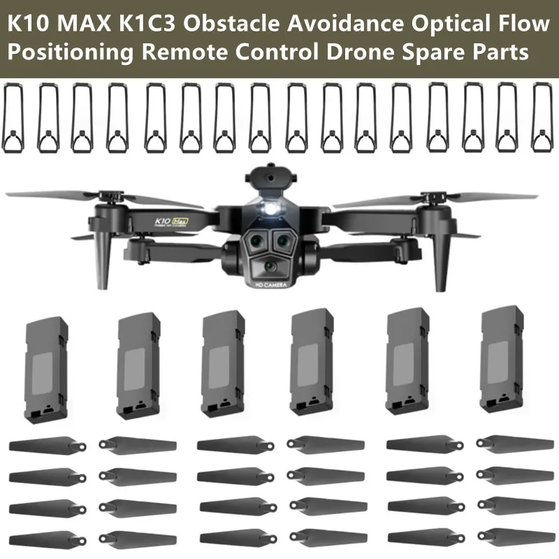K10 MAX K1C3 Brushless Obstacle Avoidance Remote Control RC Drone Quadcopter - £12.13 GBP+