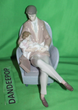 Lladro Daddy&#39;s Blessings Porcelain Figurine 6504 Spain 01 GYU Daisa 1997 - £194.75 GBP