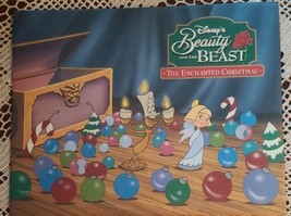 Walt Disney BEAUTY AND THE BEAST ~ 11&quot; x 14&quot; Matted Lithograph ~ 8&quot; x 11... - $28.05