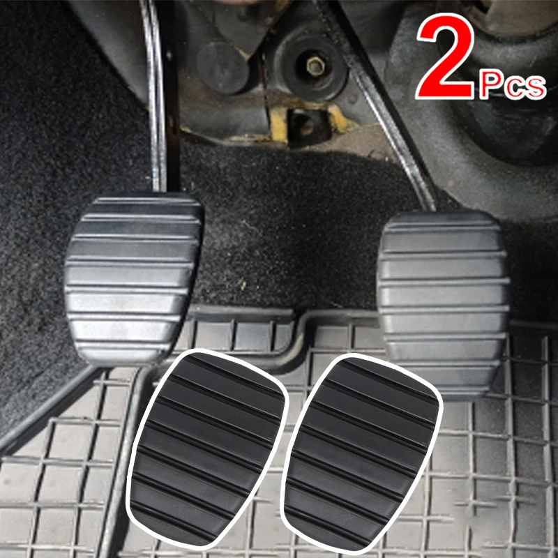 2Pcs Car Brake Clutch Foot Pedal Pad Cover For Renault Clio 2 3 Captur J87 - $7.93
