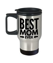 Funny Mom Travel Mug 14oz - BEST MOM EVER - Mothers Day Gifts, Mama Birthday Gif - £18.11 GBP