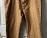 Dickies Carpenter Work Pants Mens 44 x 30 Brown Canvas Straight Leg  Hig... - $15.72