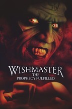 Wishmaster 4: The Prophecy Fulfilled Movie Poster 2002 - 11x17 Inches | NEW USA - £11.95 GBP