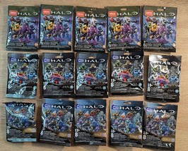 Mega Bloks Halo. 15 Blind Bags (NIP). 2 Universe Series &amp; 1 Infinite Ser... - $120.00