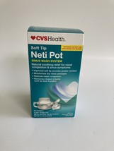 CVS Soft Tip Neti Pot Sinus Wash System  - £8.64 GBP