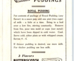 Vtg Standard Brands Arrowroot Royal Pudding Advertising Recipe Booklet F... - £11.64 GBP