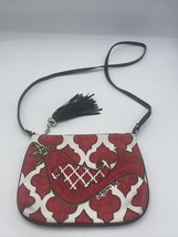Brighton Bird Tassel Crossbody Pouch Bag Purse Shoulder Bag - $19.75