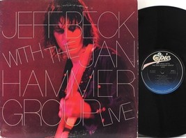 Jeff Beck with the Jan Hammer Group Live PE 34433 Epic Reissue LP Vinyl VG+ - £11.77 GBP