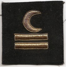 Vintage Gold Bullion &amp; Flatwire USN US Navy Cook Mess Steward 2nd Class Patch - £11.99 GBP