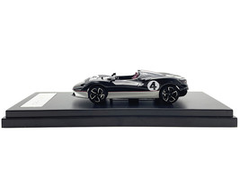 McLaren Elva Convertible #4 Carbon Black with White and Red Stripes 1/64 Diecast - £50.01 GBP