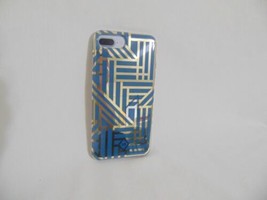 Vera Bradley Geo Gold-Tone Blue iPhone 7 Plus Case MP900 $34 - £12.00 GBP