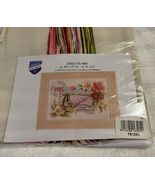 NIP Vervaco Counted Cross Stitch Kit #T51250 Butterfly Flowers 8”x 6” - ... - $454.38 MXN