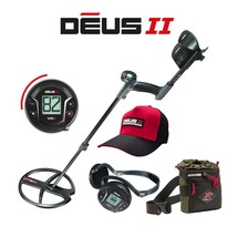 XP DEUS II WS6 Master Metal Detector with 9&quot; Search Coil, Cap, and Finds Pouch - £643.12 GBP