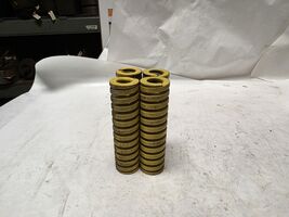 4 Yellow Heavy-Duty Die/Compression Spring 1-1/4" Hole x 5/8" Rod x 4-1/... - $39.99