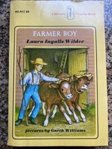 Vintage Farmer Boy Laura Ingalls Wilder Novel Book - £7.10 GBP