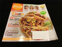 Food Network Magazine May 2012 Taco Night, 18 Layer Caramel Cake - £7.81 GBP