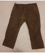 Mens KUHL Crag Series Olive 38x32 Pants Vintage Patina Dye  Bin L - $17.72