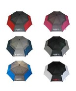 Sun Mountain H2NO Double Canopy 62&quot; Umbrella - Black, Grey, Red, Blue. B... - $41.32